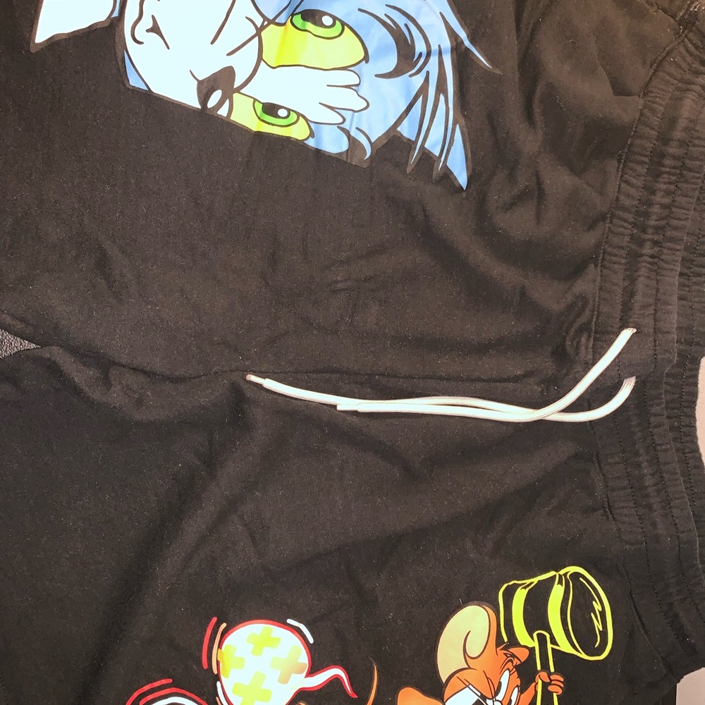 Cartoon Network Black Athletic Shorts